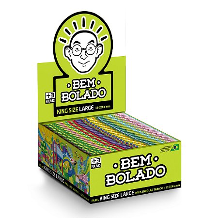Caixa de Seda Bem Bolado Pop King Size Large 50 und