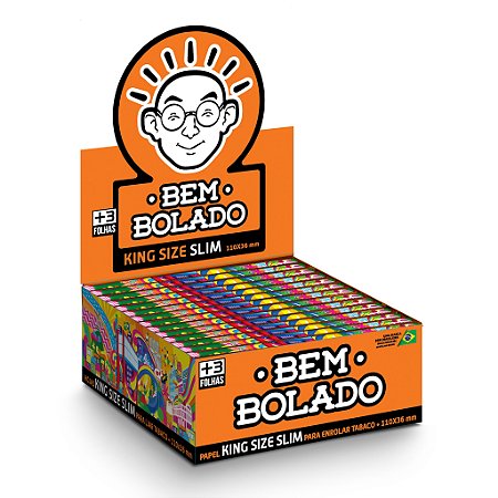 Caixa de Seda Bem Bolado Pop King Size Slim 50 und