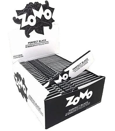 Caixa de Seda Zomo King Size Classic Black 50 und