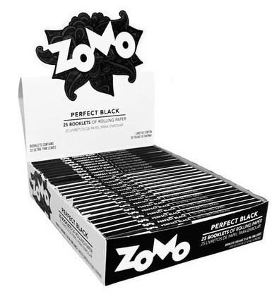 Caixa de Seda Zomo King Size Perfect Black 25 und - Mr. Bob Head Shop e  Tabacaria