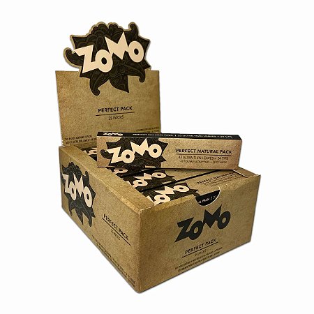 Caixa de Seda Zomo King Size Natural  Perfect 50 und