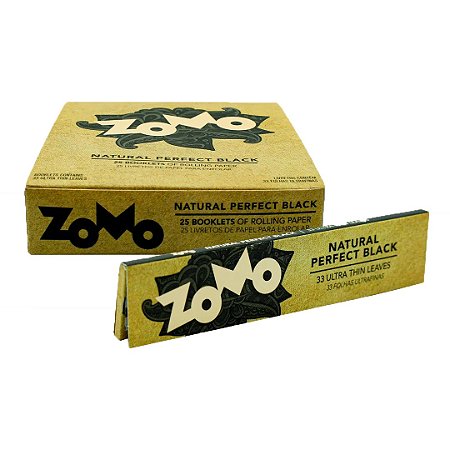 Caixa de Seda Zomo King Size Natural Perfect 25 und