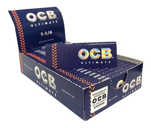 Caixa de Seda OCB Ultimate 1 1/4 25 und