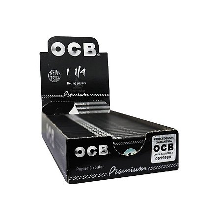 Caixa de Seda OCB Premium 1 1/4 25 und
