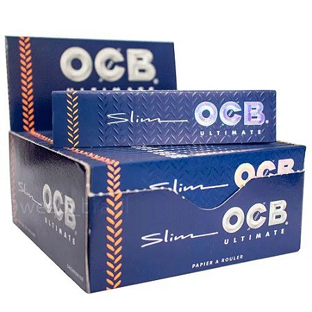 Caixa de Seda OCB Ultimate King Size Slim 50 und