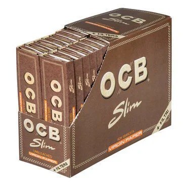 Caixa de Seda OCB Unbleached King Size 50 und
