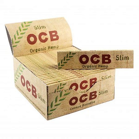 Caixa de Seda OCB Orgânica King Size Slim 50 und