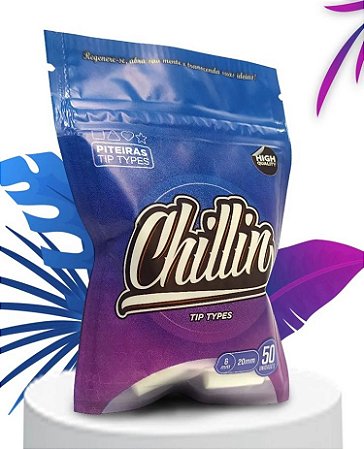 Piteira Pronta Chillin Tip Types  6mm