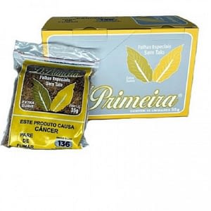 Caixa de Tabaco D'Primeira 35gr 10 und