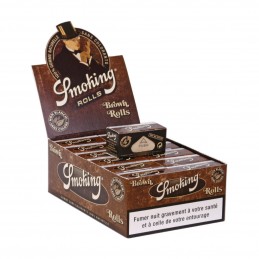 Caixa de Seda Smoking Brown Rolls 24 un