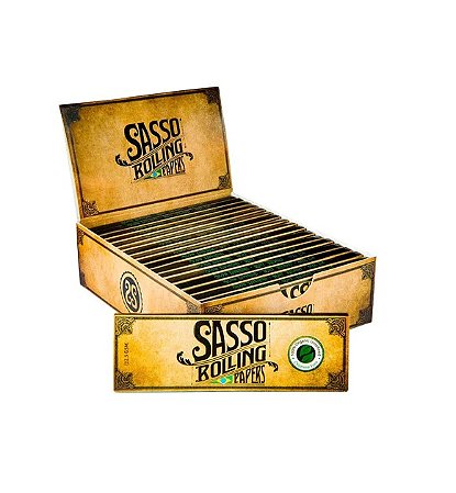 Caixa de Seda Sasso Brown Slim 1 1/4 20 und