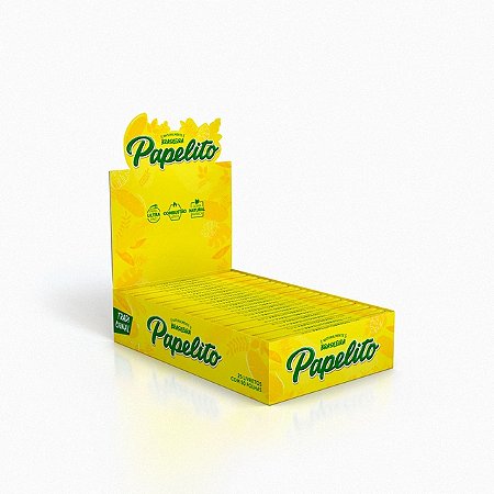 Caixa de Seda Papelito Tradicional Mini Size com 25 und