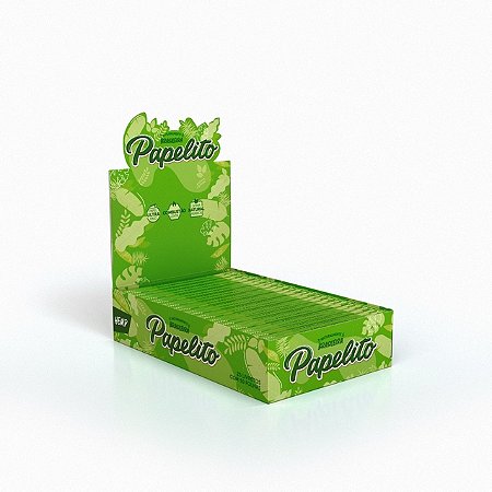 Caixa de Seda Papelito Hemp Mini Size com 25 und