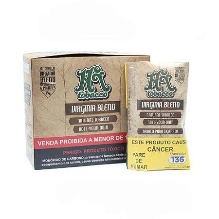 Caixa de Tabaco Hi Tobacco Virginia Blend  35gr 6 und