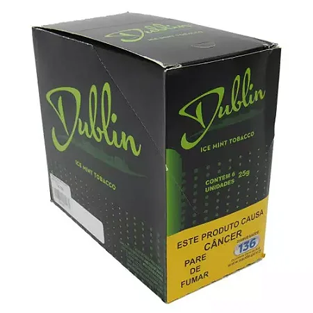 Caixa de Tabaco Dublin Ice Mint 6 uni