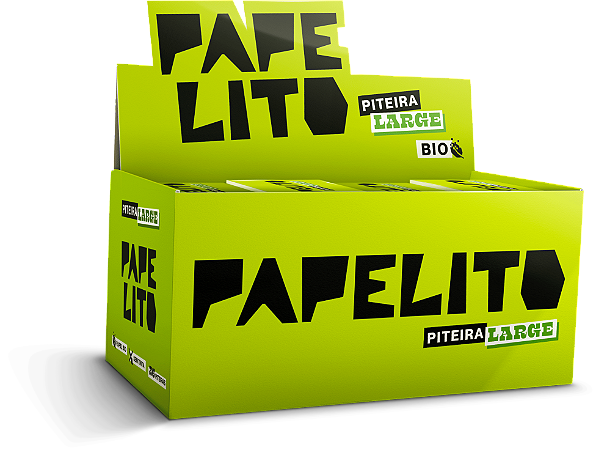 Piteira Papelito Fun Large Biodegradável Caixa