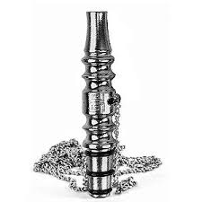 Piteira Higiênica Black Hookah com correntinha