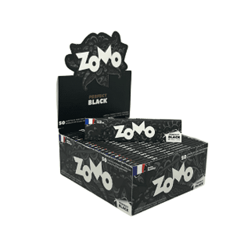 Caixa Seda Zomo King Size Perfect Black 50uni