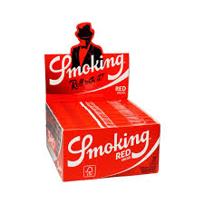 Caixa de Seda Smoking Red King Size