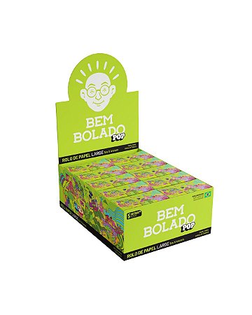 Caixa Seda Bem Bolado Pop Rolls Large c/24