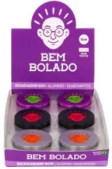 Dichavador de alumínio Bem Bolado 2 partes 5cm