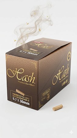 Filtro Sasso Hash Biodegradável Extra Longo 5.7X30mm - Caixa c/ 10