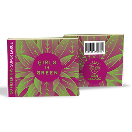 Piteira Bem Bolado Girls In Green Super Large Papel Vergê