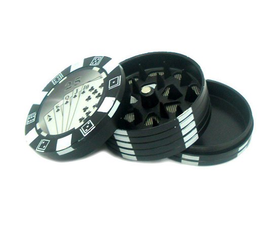 Dichavador de Metal Grande Poker