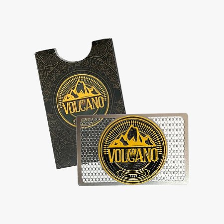 Dichavador Cartão Grinder Volcano