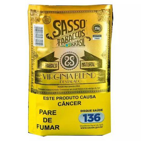 Tabaco Sasso Natural Virginia 25gr