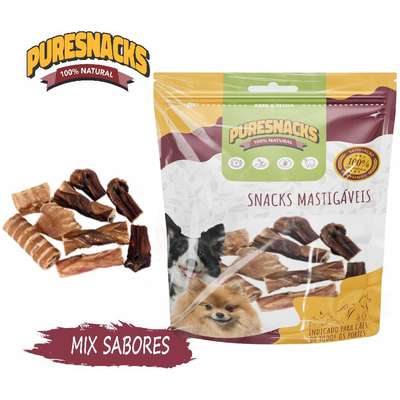 PETISCO PURESNACKS MIX SABORES CAES