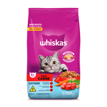 Ração Whiskas Gatos 500 g