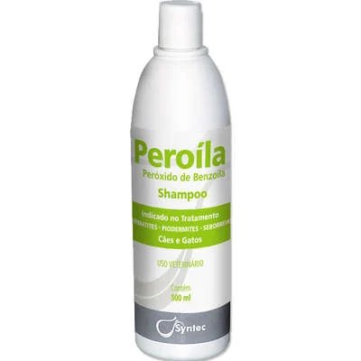 Shampoo Dermatológico Syntec Peroíla para Cães e Gatos