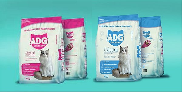 Areia do gato ADG 4KG