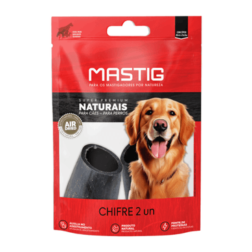 Petisco Natural para cães Chifre Bovino Mastig