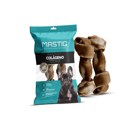 Petisco Natural para cães Osso 3-4 colágeno Mastig - 2 un