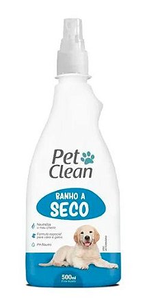 BANHO A SECO PETCLEAN - 500ML