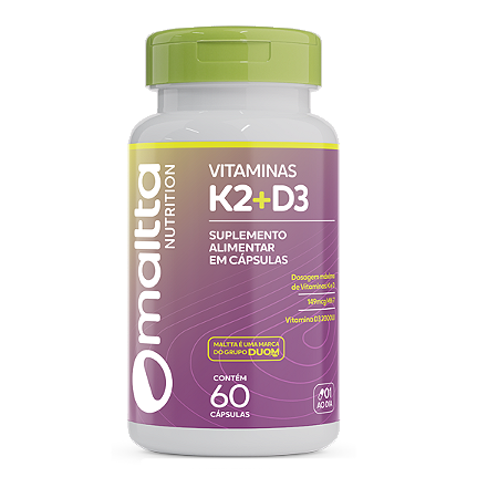 Vitamina K2 + D3 60caps Maltta