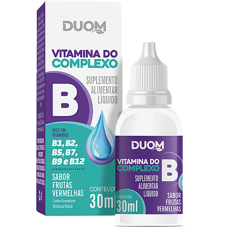 Complexo B Gotas 30ml Duom