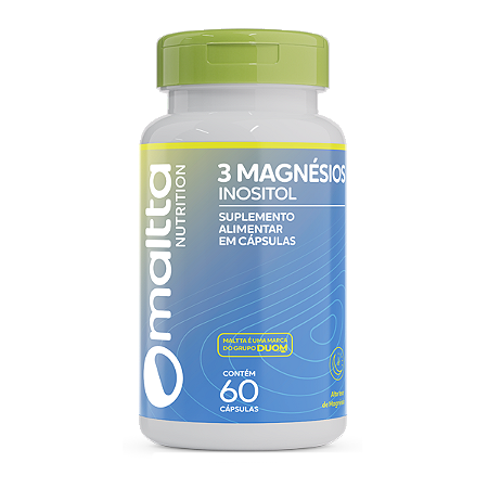 3 Magnesios Inositol 60caps Mallta