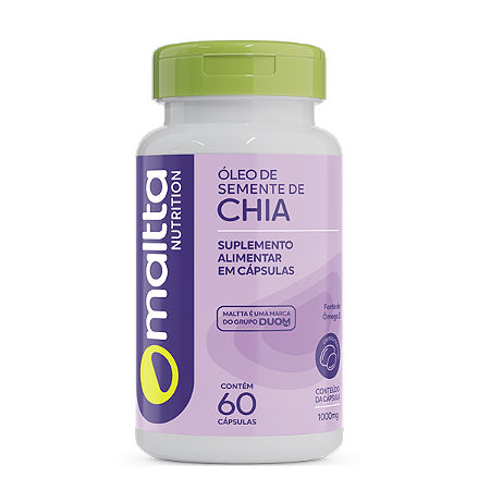 Oleo de Chia 1000mg 60caps Maltta