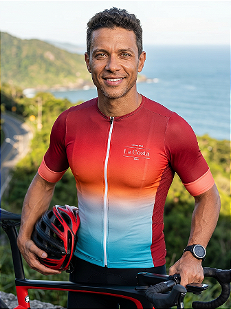 Camisa Elite de Ciclismo Masculino - La Costa