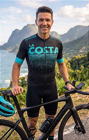 Camisa Elite de Ciclismo Masculino - La Costa
