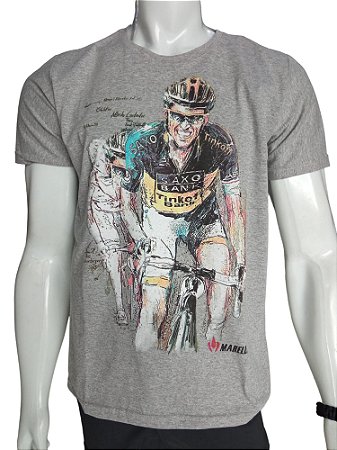 Camiseta Algodão Casual - Speed Alberto Contador