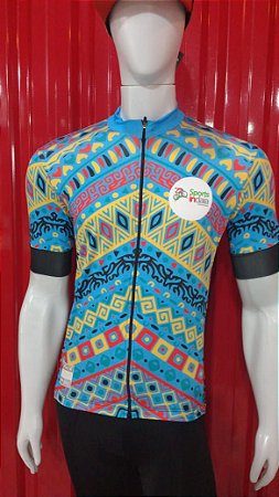 Camisa de Ciclismo - Estampado Sports Indaia