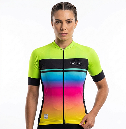 Camisa Elite de Ciclismo Feminina - La Costa