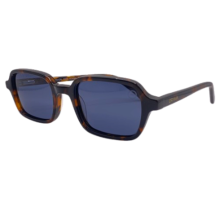 ORAMA RETRO MARROM / LENTES AZUL POLARIZADAS