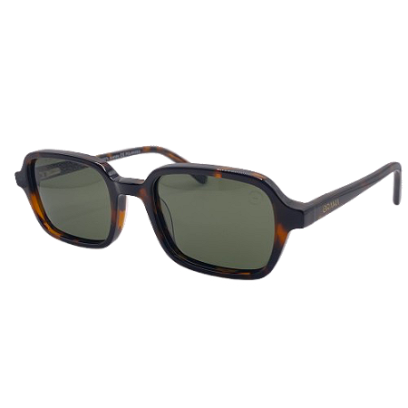 ORAMA RETRO MARROM / LENTES VERDE POLARIZADAS