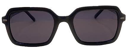 ORAMA FLORENÇA PRETO / LENTES CINZAS POLARIZADAS