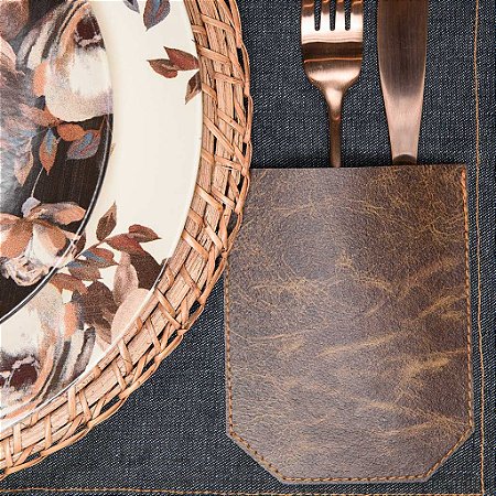 Jogo Americano Denim Dark